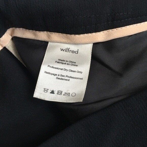 Wilfred Aritzia Allan Pant Black 2 - Picture 13 of 15